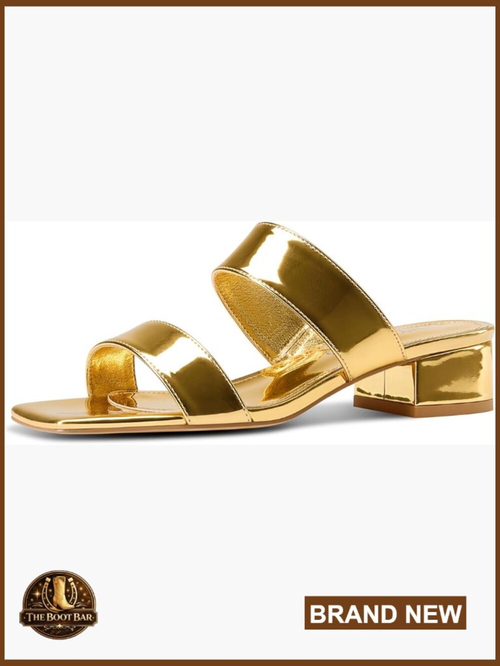 Chunky Block Low Heel Sandals Mules Slingback Slip-on Prom Wedding Dressy